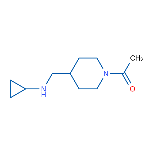 1-(4-((Cyclopropylamino)methyl)piperidin-1-yl)ethanone 1g