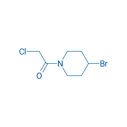 1-(4-Bromopiperidin-1-yl)-2-chloroethanone 250mg