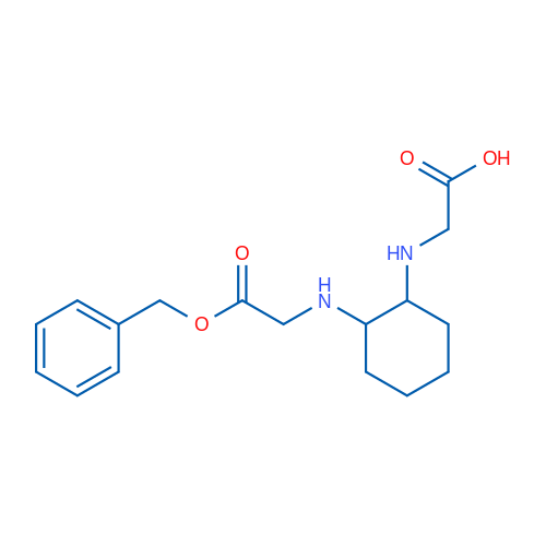 2-((2-((2-(Benzyloxy)-2-oxoethyl)amino)cyclohexyl)amino)acetic acid 1g