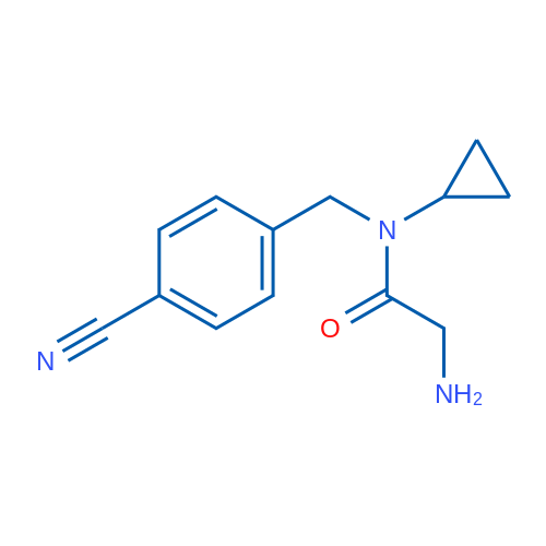 2-Amino-N-(4-cyanobenzyl)-N-cyclopropylacetamide 1g