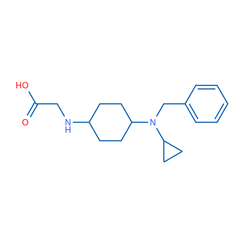 2-((4-(Benzyl(cyclopropyl)amino)cyclohexyl)amino)acetic acid 1g