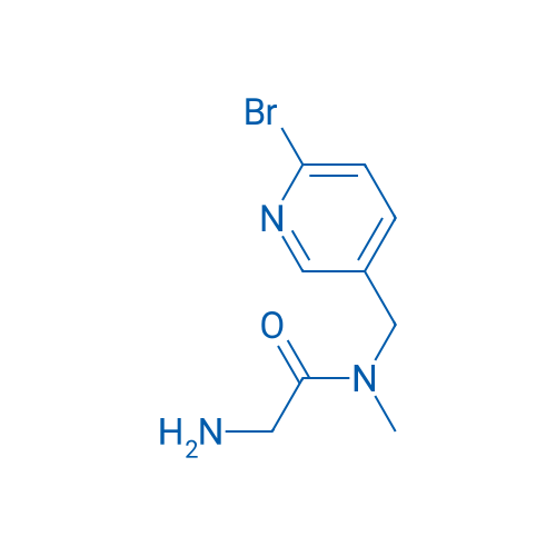 2-Amino-N-((6-bromopyridin-3-yl)methyl)-N-methylacetamide 1g