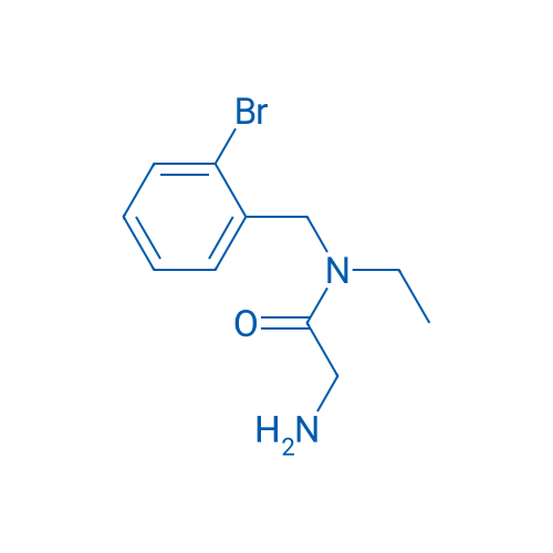 2-Amino-N-(2-bromobenzyl)-N-ethylacetamide 1g