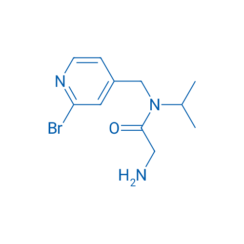 2-Amino-N-((2-bromopyridin-4-yl)methyl)-N-isopropylacetamide 1g