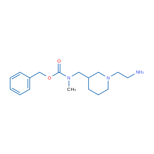 Benzyl ((1-(2-aminoethyl)piperidin-3-yl)methyl)(methyl)carbamate 1g