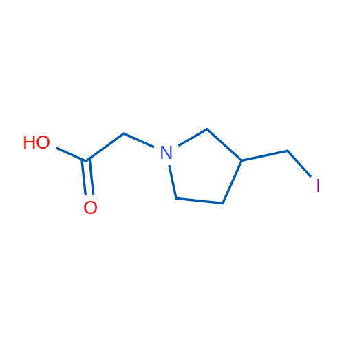 2-(3-(Iodomethyl)pyrrolidin-1-yl)acetic acid 1g