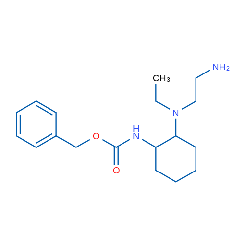 Benzyl (2-((2-aminoethyl)(ethyl)amino)cyclohexyl)carbamate 1g