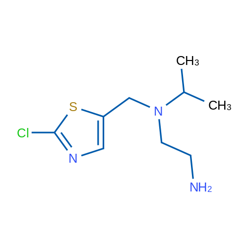 N1-((2-Chlorothiazol-5-yl)methyl)-N1-isopropylethane-1,2-diamine 1g