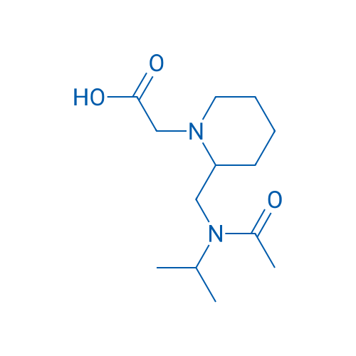 2-(2-((N-Isopropylacetamido)methyl)piperidin-1-yl)acetic acid 1g