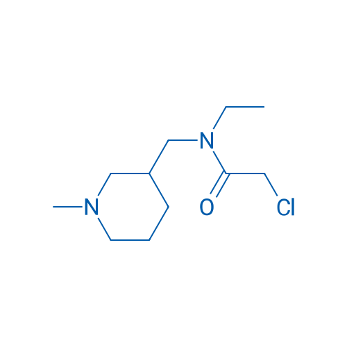 2-Chloro-N-ethyl-N-((1-methylpiperidin-3-yl)methyl)acetamide 1g