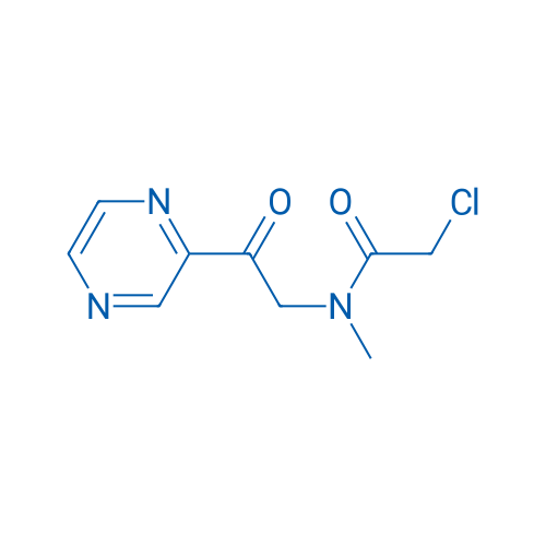 2-Chloro-N-methyl-N-(2-oxo-2-(pyrazin-2-yl)ethyl)acetamide 1g