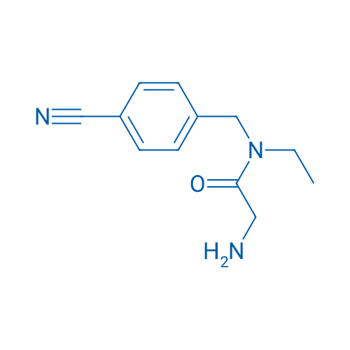 2-Amino-N-(4-cyanobenzyl)-N-ethylacetamide 1g