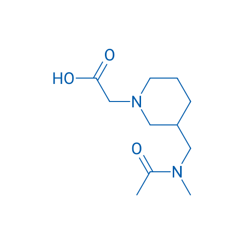 2-(3-((N-Methylacetamido)methyl)piperidin-1-yl)acetic acid 1g