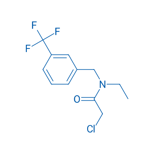 2-Chloro-N-ethyl-N-(3-(trifluoromethyl)benzyl)acetamide 1g