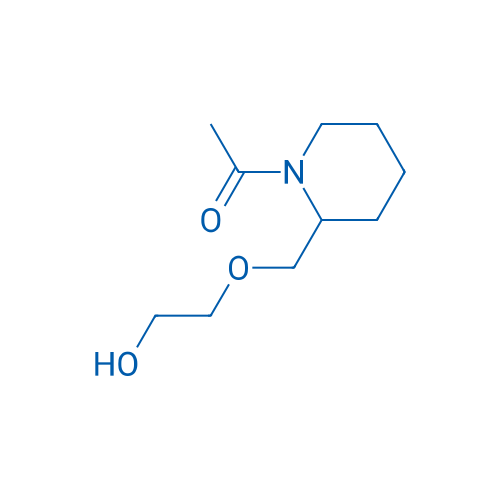 1-(2-((2-Hydroxyethoxy)methyl)piperidin-1-yl)ethanone 1g