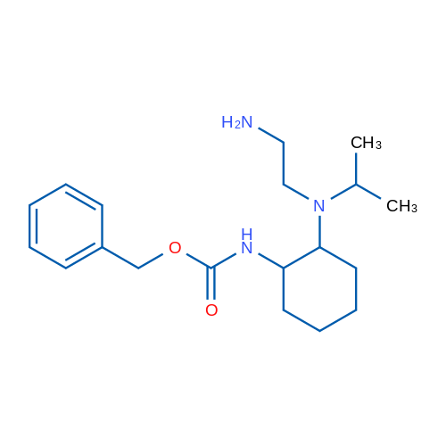 Benzyl (2-((2-aminoethyl)(isopropyl)amino)cyclohexyl)carbamate 1g