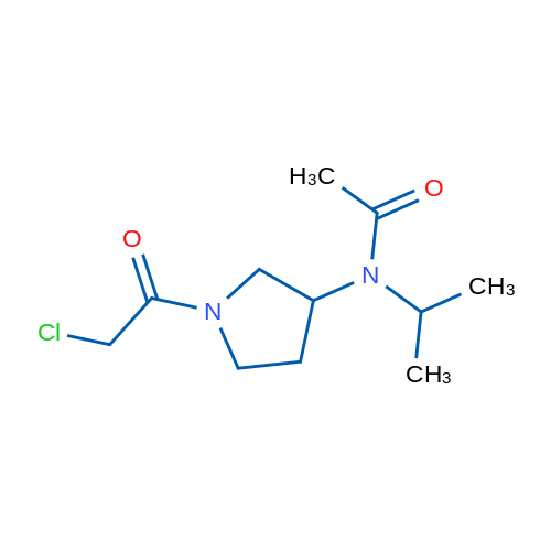 N-(1-(2-Chloroacetyl)pyrrolidin-3-yl)-N-isopropylacetamide 1g
