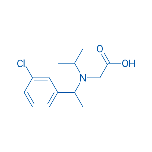 2-((1-(3-Chlorophenyl)ethyl)(isopropyl)amino)acetic acid 1g