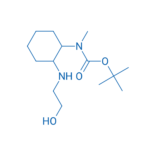 tert-Butyl (2-((2-hydroxyethyl)amino)cyclohexyl)(methyl)carbamate 100mg
