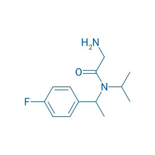 2-Amino-N-(1-(4-fluorophenyl)ethyl)-N-isopropylacetamide 1g