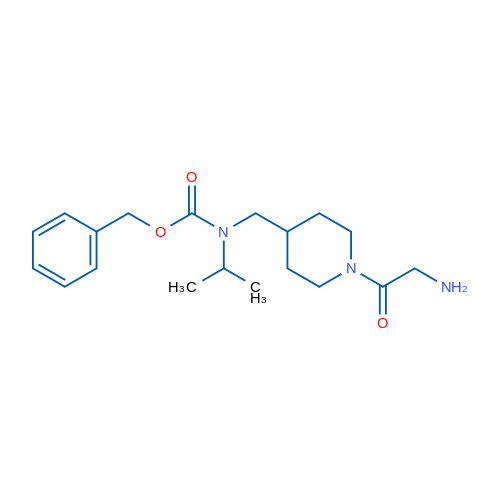 Benzyl ((1-(2-aminoacetyl)piperidin-4-yl)methyl)(isopropyl)carbamate 1g