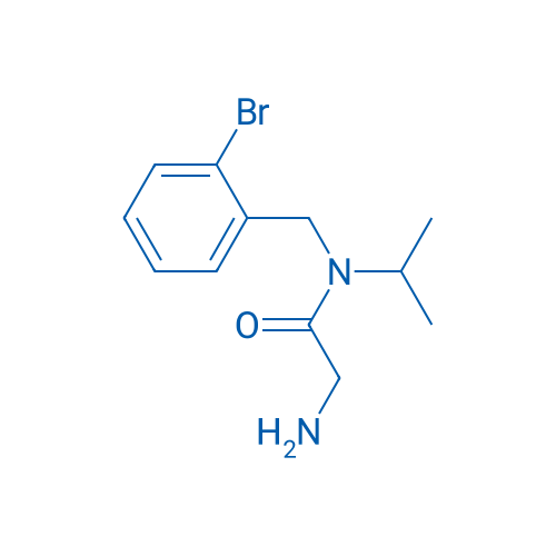 2-Amino-N-(2-bromobenzyl)-N-isopropylacetamide 1g