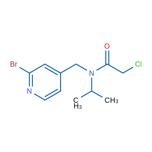 N-((2-Bromopyridin-4-yl)methyl)-2-chloro-N-isopropylacetamide 1g