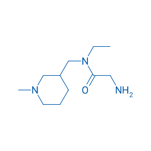 2-Amino-N-ethyl-N-((1-methylpiperidin-3-yl)methyl)acetamide 1g
