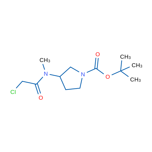 tert-Butyl 3-(2-chloro-N-methylacetamido)pyrrolidine-1-carboxylate 1g
