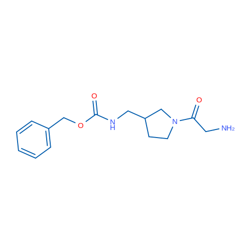 Benzyl ((1-(2-aminoacetyl)pyrrolidin-3-yl)methyl)carbamate 1g