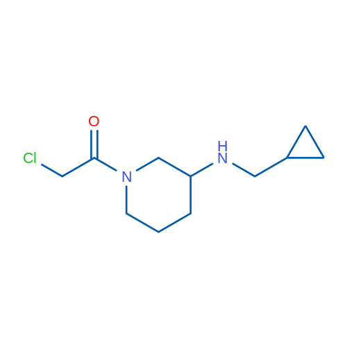 2-Chloro-1-(3-((cyclopropylmethyl)amino)piperidin-1-yl)ethanone 1g