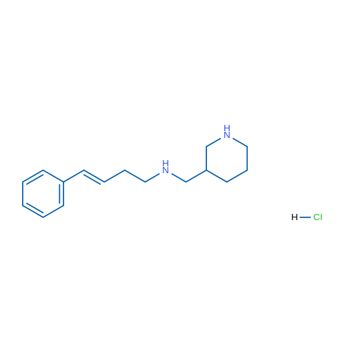 (E)-4-Phenyl-N-(piperidin-3-ylmethyl)but-3-en-1-amine hydrochloride 1g