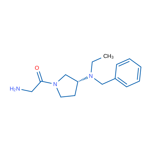 (R)-2-Amino-1-(3-(benzyl(ethyl)amino)pyrrolidin-1-yl)ethanone 1g