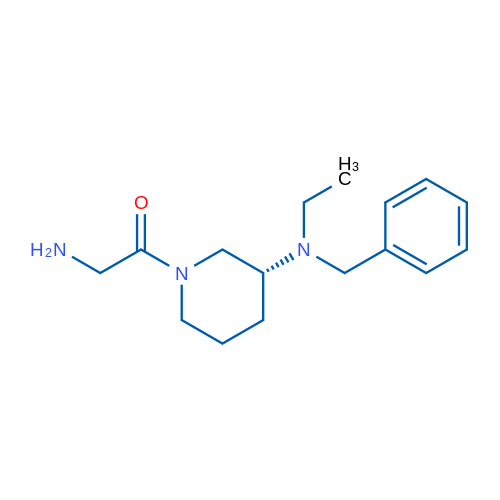 (R)-2-Amino-1-(3-(benzyl(ethyl)amino)piperidin-1-yl)ethanone 1g