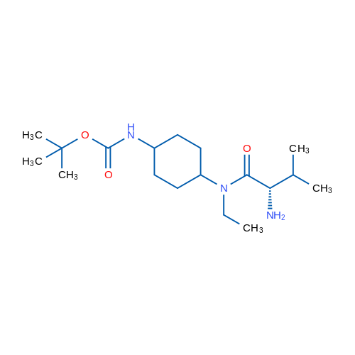(S)-tert-Butyl (4-(2-amino-N-ethyl-3-methylbutanamido)cyclohexyl)carbamate 1g