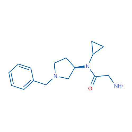(R)-2-Amino-N-(1-benzylpyrrolidin-3-yl)-N-cyclopropylacetamide 1g