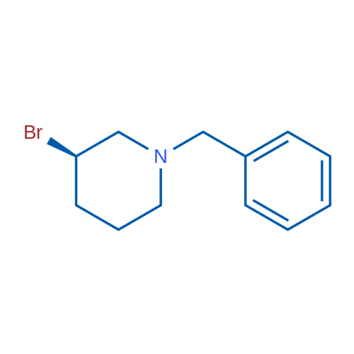 (R)-1-Benzyl-3-bromopiperidine 1g