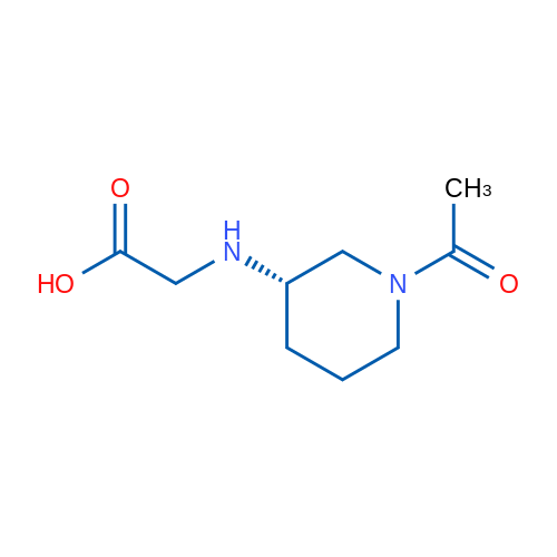 (S)-2-((1-Acetylpiperidin-3-yl)amino)acetic acid 1g