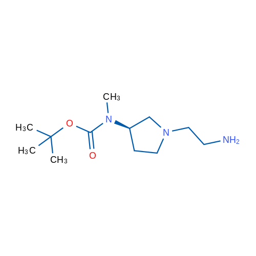 (R)-tert-Butyl (1-(2-aminoethyl)pyrrolidin-3-yl)(methyl)carbamate 1g