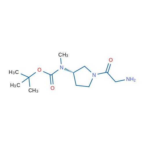 (S)-tert-Butyl (1-(2-aminoacetyl)pyrrolidin-3-yl)(methyl)carbamate 1g