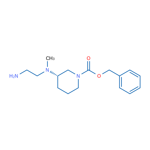 (S)-Benzyl 3-((2-aminoethyl)(methyl)amino)piperidine-1-carboxylate 1g