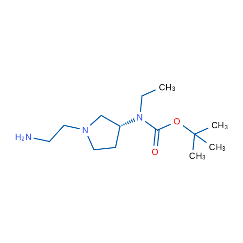 (R)-tert-Butyl (1-(2-aminoethyl)pyrrolidin-3-yl)(ethyl)carbamate 1g