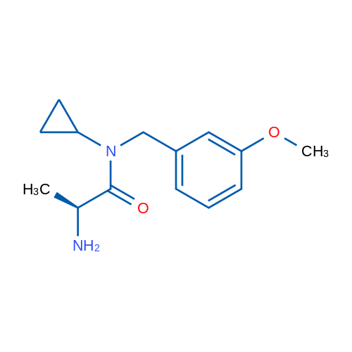 (S)-2-Amino-N-cyclopropyl-N-(3-methoxybenzyl)propanamide 1g