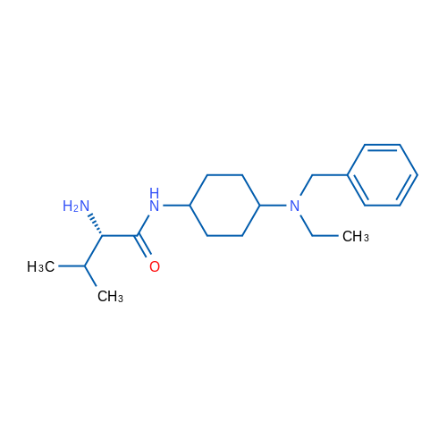 (S)-2-Amino-N-(4-(benzyl(ethyl)amino)cyclohexyl)-3-methylbutanamide 1g