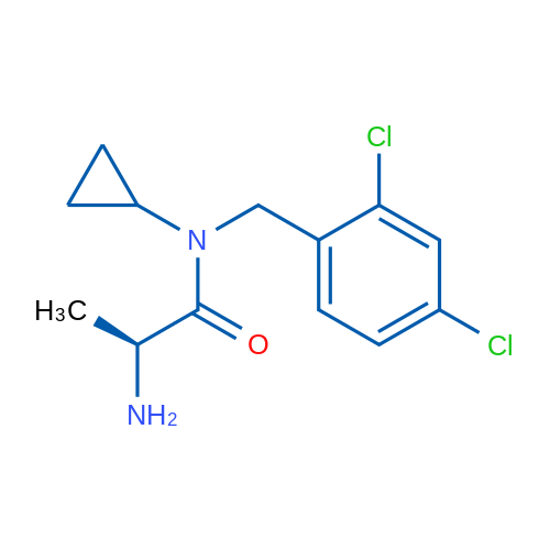 (S)-2-Amino-N-cyclopropyl-N-(2,4-dichlorobenzyl)propanamide 1g