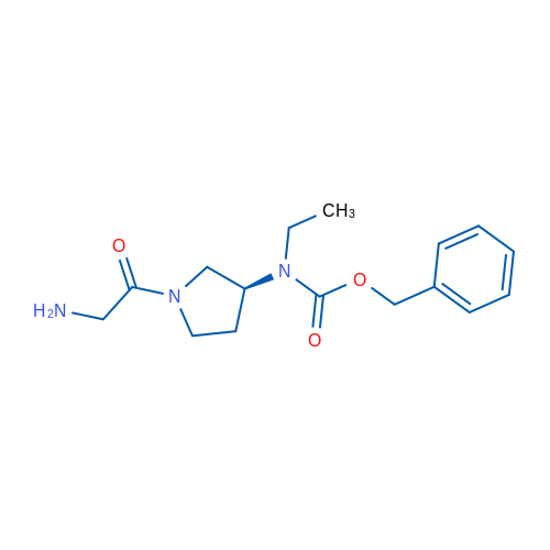 (S)-Benzyl (1-(2-aminoacetyl)pyrrolidin-3-yl)(ethyl)carbamate 1g