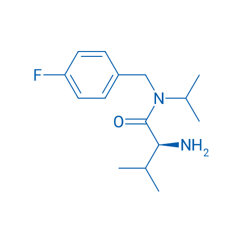 (S)-2-Amino-N-(4-fluorobenzyl)-N-isopropyl-3-methylbutanamide 1g