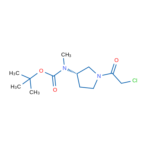 (S)-tert-Butyl (1-(2-chloroacetyl)pyrrolidin-3-yl)(methyl)carbamate 1g