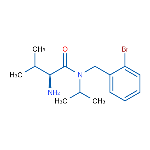 (S)-2-Amino-N-(2-bromobenzyl)-N-isopropyl-3-methylbutanamide 1g