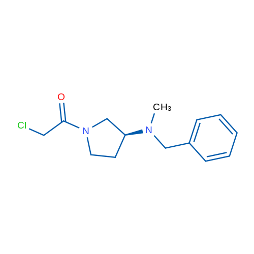 (S)-1-(3-(Benzyl(methyl)amino)pyrrolidin-1-yl)-2-chloroethanone 1g